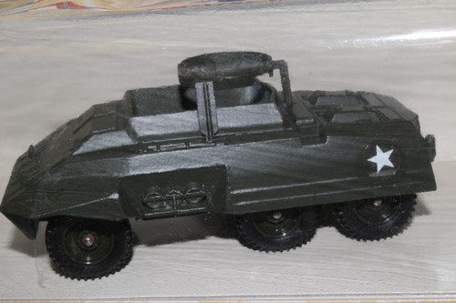 SOLIDO MILITARY #6104 COMBAT CAR, U.S. ARMY ARMORED CAR, 1:50, NEW IN BOX - Picture 2 of 12