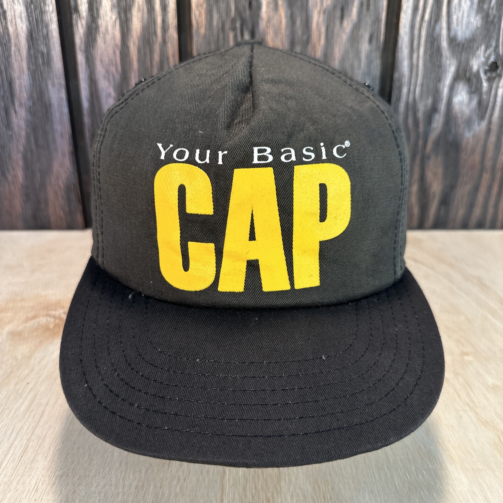 Vintage Your Basic Cigarettes Cap Snapback Hat 80… - image 1