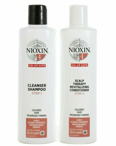 Nioxin System 4 Cleanser Shampoo and Scalp Revitaliser Conditioner 300ml Duo - Picture 1 of 1