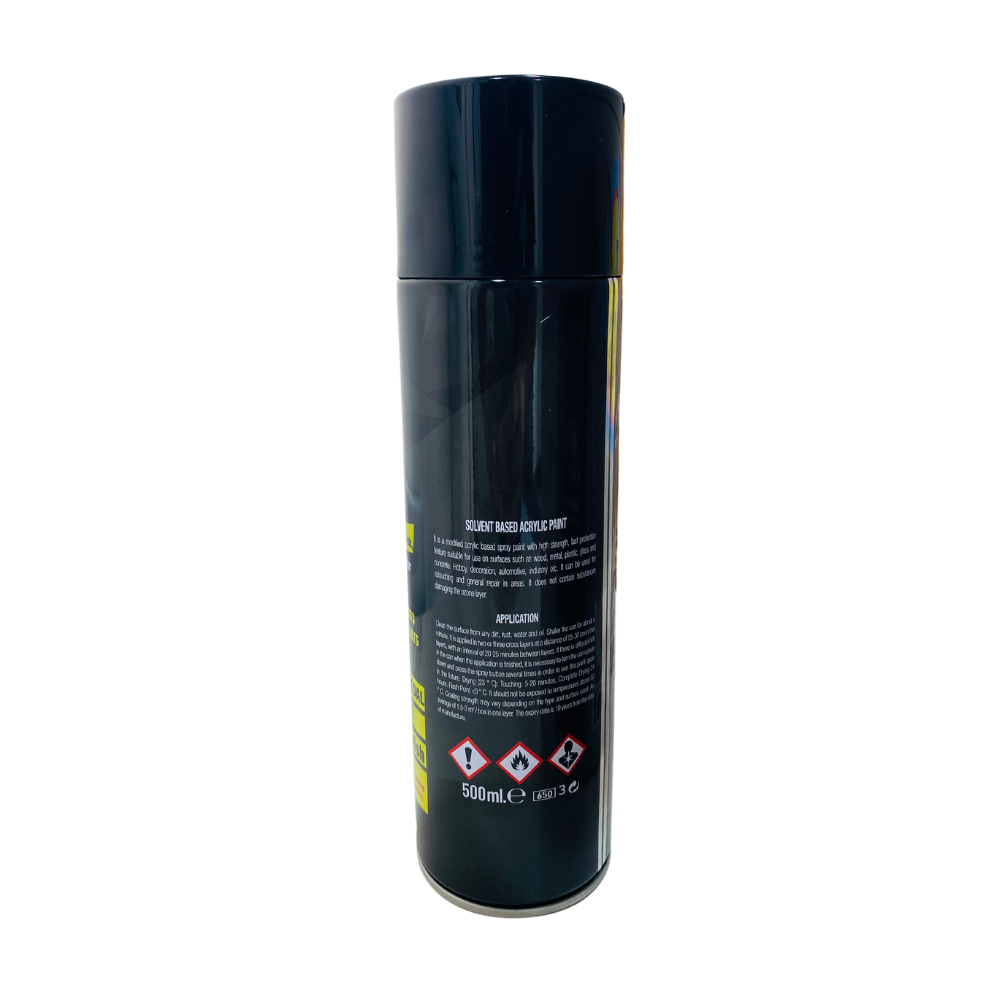 12x 500ml Satin Black Spray Paint Automotive Car Tyre Trim Plastic