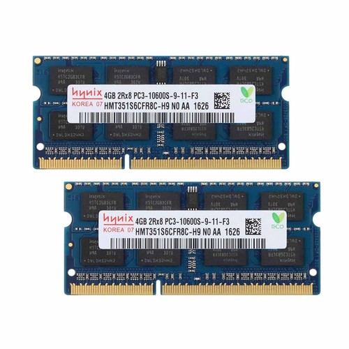 Hynix 4GB 8GB 16GB DDR3 1066 1333 1600 1866MHz 204Pin So-Dimm Laptop Speicher DE - Picture 6 of 7