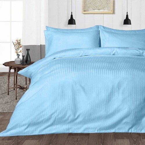 1000TC Noble Egyptian Cotton Duvet Set+Fitted Sheet 3 PCs US Sizes All Color - Picture 230 of 284