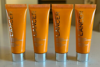 4X Lancer Overnight Brightening Mask with LES-10 for Dark Spots 0.25oz Each