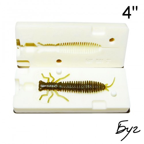 Colección de moldes de cebo de piedra de pesca hágalo usted mismo cebo de señuelo de insectos de plástico suave 22 modelos - Imagen 20 de 23
