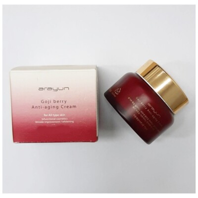 Cream Goji Berry Skin Anti-Aging Care Arayun Face Whitening Anti Wrinkle Korea 1