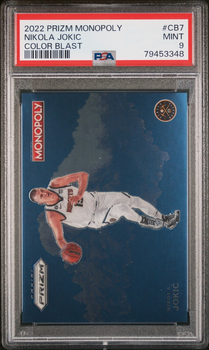 2022-23 Panini Prizm Monopoly - Color Blast Nikola Jokić #CB-7 for