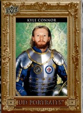 Kyle Connor, Winnipeg Jets, 2023/24 UD Series 1 hockey "UD Portrait"