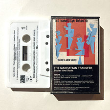 The Manhattan Transfer- Bodies  Souls Cassette Tape 1983 Atlantic Vocal Jazz