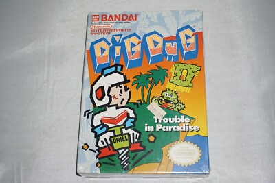 Dig Dug II 2 (Nintendo NES) NEW Factory Sealed