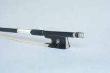 A 1/4 Size Carbon Violin Bow Nickel Ebony .Free shipping,best for practice