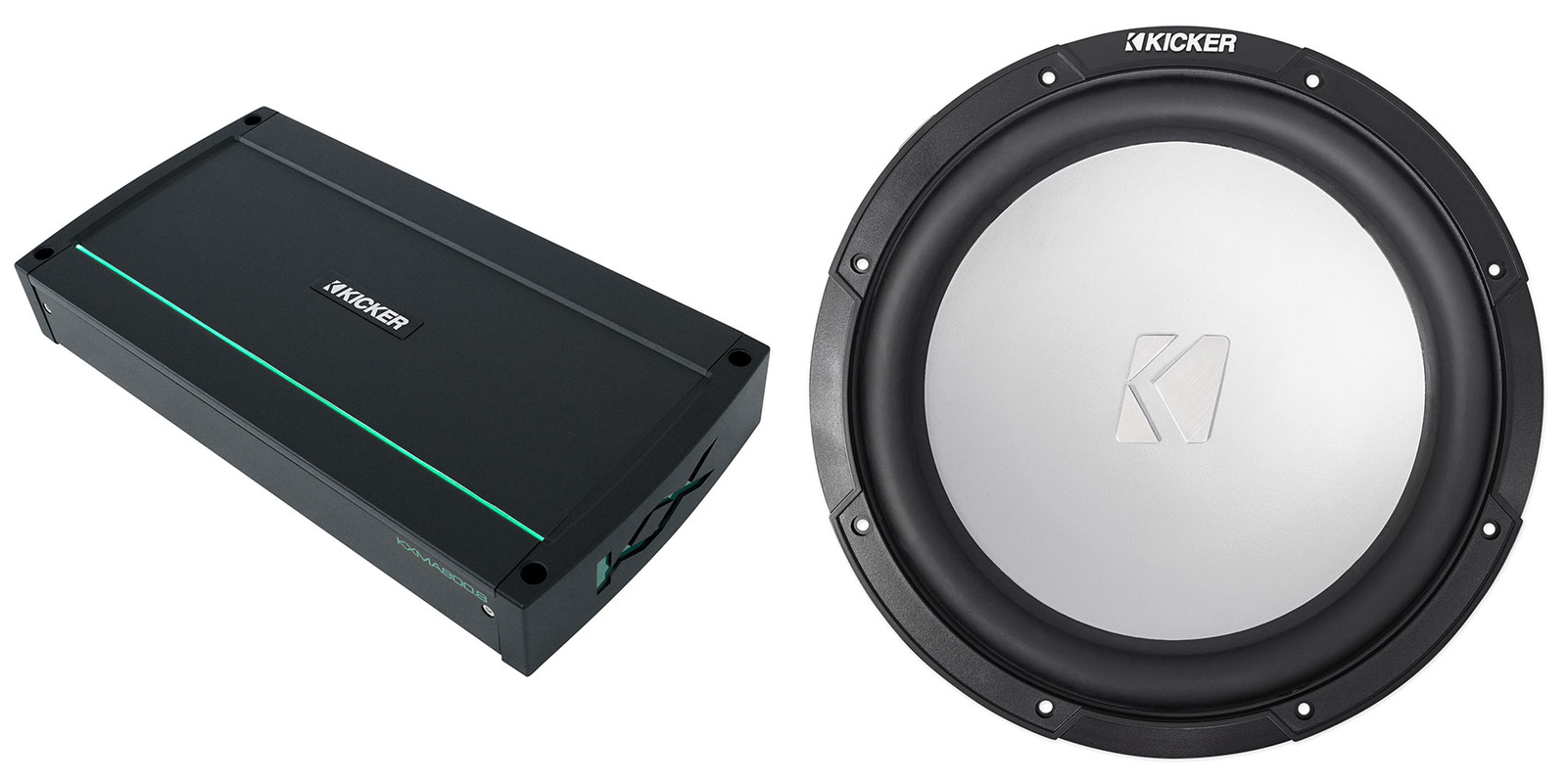 KICKER 48KXMA8008 8-канальный усилитель для морских судов мощностью 800 Вт 10 сабвуферов мощностью 350 Вт 115790₽