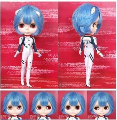 Takara Tomy Neo Blythe x Evangelion Rei Ayanami Meets White Light