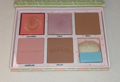 Benefit Cheekleaders Pink Squad palette Galifornia Tickle Hoola Dandelion Dallas - Picture 3 of 24