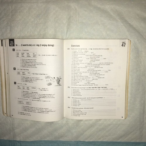 BASIC GRAMMAR IN USE,REFERENCE AND PRACTICE FOR STUDENTS OF ENGLISH, CAMBRIDGE . - Picture 9 of 12