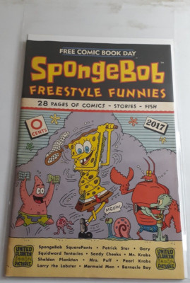 SpongeBob Freestyle Funnies 2017 FCBD (United Plankton Pictures, Inc. 2017)
