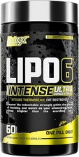 Lipo6 Black Intense Ultra Concentrate Thermogenic Fat Burner Weight