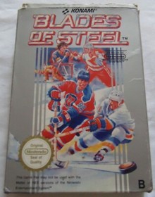 blades of steel authentique version originale nintendo nes complet