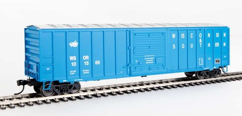 HO SCALE - WALTHERS Mainline 910-1869 WISCONSIN SOUTHERN 50' ACF Ext Post Boxcar - Picture 2 of 4