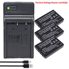 DB-L50 Batteria o caricabatteria per Sanyo Xacti VPC-FH1 HD1010 VPC-HD2000 VPC-TH1 WH1