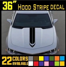 36" Long Car Hood Decal Sticker Universal Auto Racing Body Stripe Vinyl [H5]