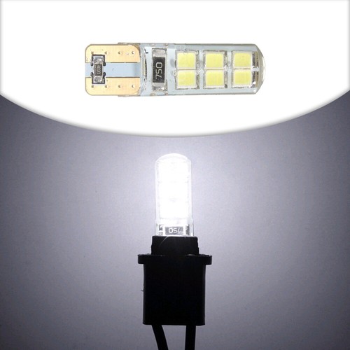 T10 194 W5W COB 2835 SMD 12LED Car CANBUS Super Bright White License Light Bulbs - Picture 4 of 13
