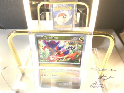 koraidon ancient pokemon card value Amazon.com: Miraidon & Koraidon - Scarlet & Violet - SVP013 - SVP014 -  Black Star Promo Pokemon Card Lot main image 1
