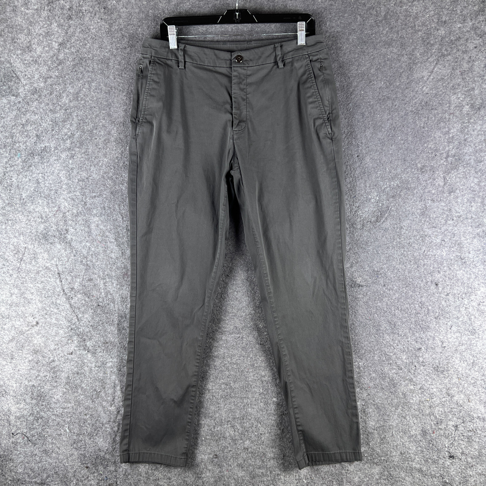 Birddogs Pants Men's 34x30 Green Gray Boom For Your Boomstick Chino