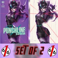    PUNCHLINE GOTHAM GAME 1 SET IVAN TAO Trade Dress  Virgin Variant
