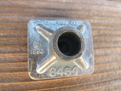 Discontinued Craftool Co. USA 1993 Jumping Dolphin 1" Leather Stamp 8464 - Picture 3 of 3