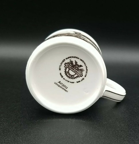 Villeroy & Boch -Anjou- Flat Coffee Tea Germany Hunting Forest Cup - Picture 7 of 9