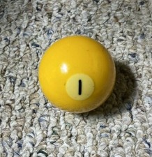 Vintage Belgian Aramith Billiard Pool Ball 2 1/4" Cast Phenolic 1 Replacement