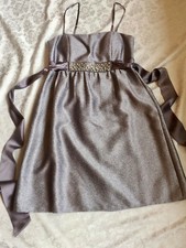 Oleg Cassini - Light Purple Evening/Cocktail Dress w/ Faux Pearls/Sequins - Sz 6