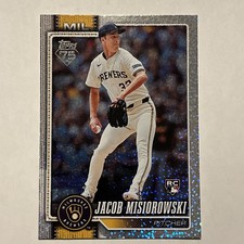 Jacob Misiorowski 2026 Topps Series 1 Celebration Confetti Foil RC Rookie #10