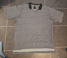 VTG 90'S Y2K NIKE GOLF MEN'S POLO SHIRT SZ 2XL GEOMETRIC ALL OVER
