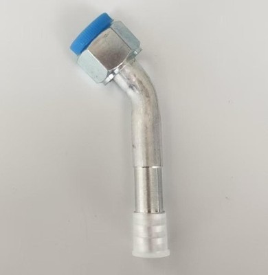 A/C AC FITTING PUSH ON BARBED FEMALE O RING 45 DEGREE # 10 NUT # 10 HOSE 1313