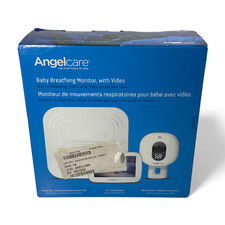 Angelcare AC417 Baby Breathing Monitor w/ Video Cables Box Tested