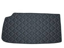 Graphit Gestepptes Öko Leder Kofferraumteppich für Mercedes SL R107 cabrio 1971-