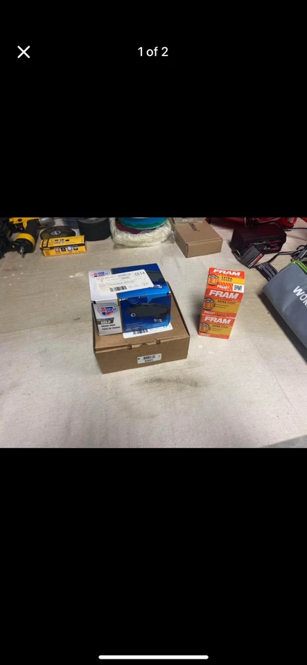 Toyota Yaris передние тормоза и задние тормоза плюс масляный фильтр 2 - Изображение 2 из 2