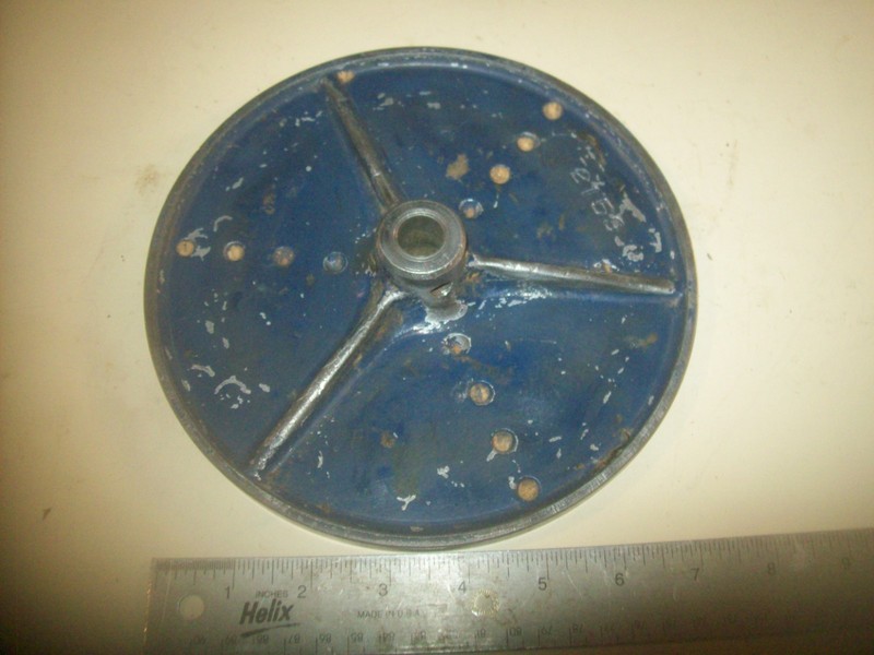 8" Sanding Plate  5/8" Bore From Vintage 8" Sears Dunlap  Wood Lathe #103.0603