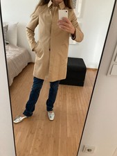 Massimo Dutti Trench Mantel Gr. XS Neu Beige 
