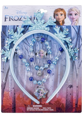 #ad #ad Disney Frozen Princess Elsa Jewelry Set With Tiara. New ❄️ $11.12