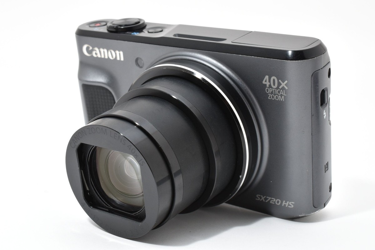 Canon PowerShot SX720 HS 20.3MP Black 40x Zoom Digital Camera