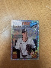 2026 Topps Heritage - Cam Schlittler #222 Sparkle (RC)