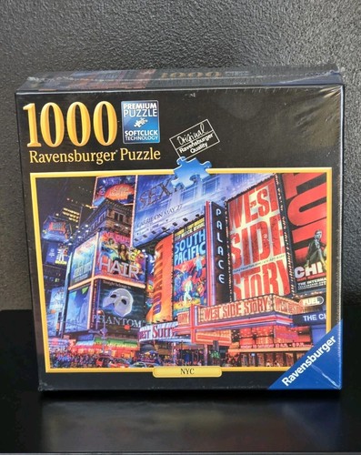 RAVENSBURGER 1000 TEILE PUZZLE "STRASSEN VON FRANKREICH", NEU VERSIEGELT