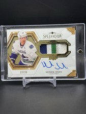 2019-20 UD The Cup Henrik Sedin Splendor Patch Auto /36 #SP-HS
