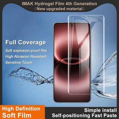 imak For vivo X300 Ultra 5G, Full Coverage Film Soft Hydrogel Screen Protector