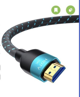 ProfiPatch HDMI Kabel 8K ethernet high speed 60Hz UHD 2m grau 4K120Hz