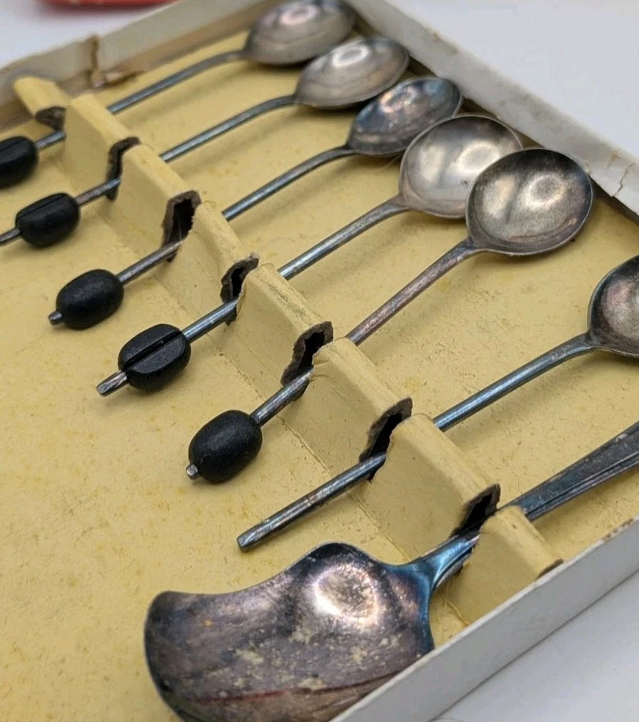 Vintage Silverpride EPNS Tea Spoon Set Boxed Slack & Barlow Sheffield