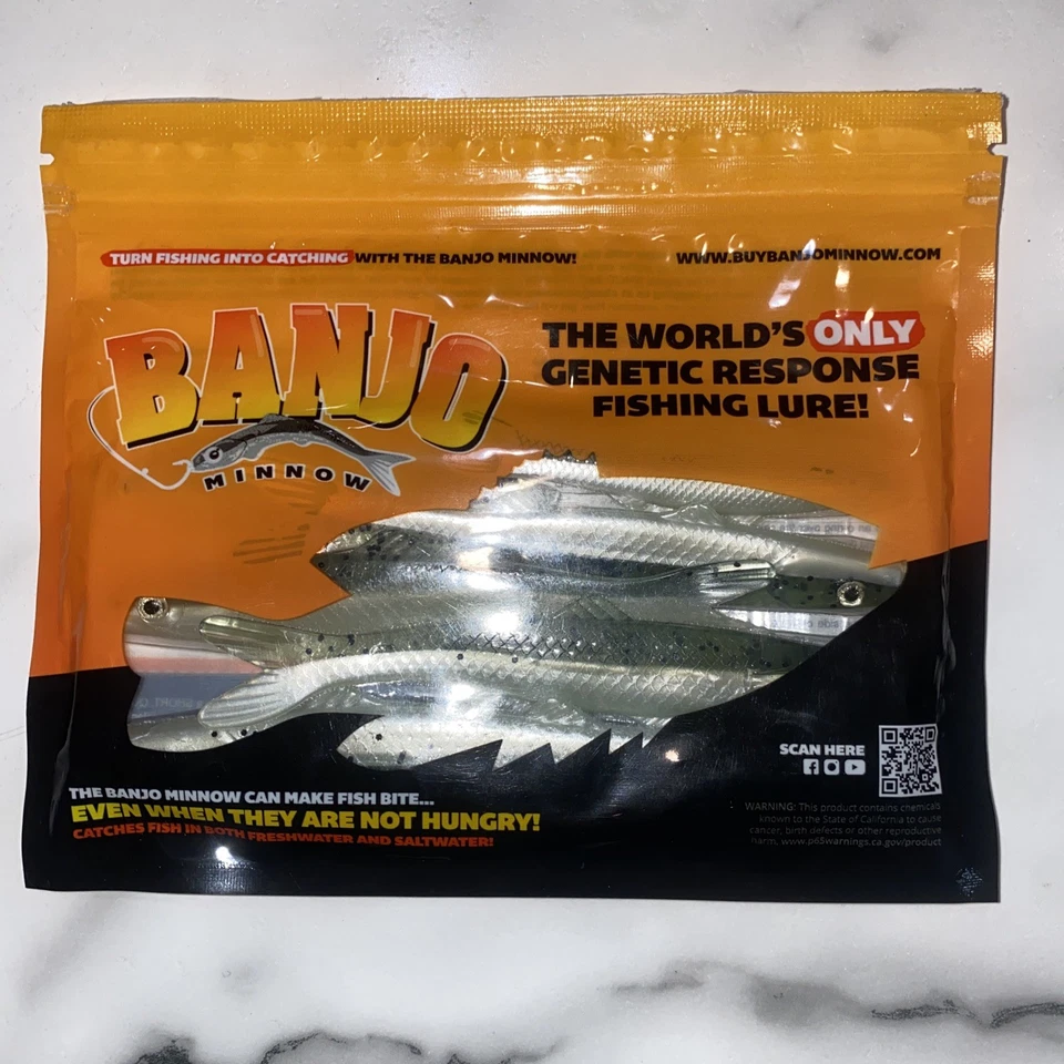 Original Banjo Minnow Big Fish ¡Kit de 6 señuelos verdes forraje! IMPRESCINDIBLE VERLO! Foto 2 de 3