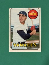 1969 Topps Joe Pepitone High # #589 EX
